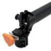 Embase de pliage du mât Kukirin G2 Max, charnière ouverte, volant orange et lame de serrage Embase de pliage du mât Kukirin G2 Max, charnière ouverte, volant orange et lame de serrage