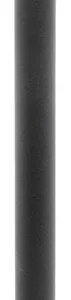 Mât de direction d'origine NIU KQi1 Pro — tube noir de 71 cm avec charnière