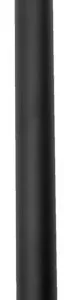 Mât de direction d'origine NIU KQi2 Pro — tube noir de 70,8 cm avec charnière