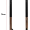 Plan coté du mât NIU KQi3 Pro : 70 cm de longueur totale, tube vu de deux côtés Plan coté du mât NIU KQi3 Pro : 70 cm de longueur totale, tube vu de deux côtés