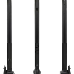 Mât de direction d'origine NIU KQi3 Sport noir — tube de 70,5 cm avec charnière