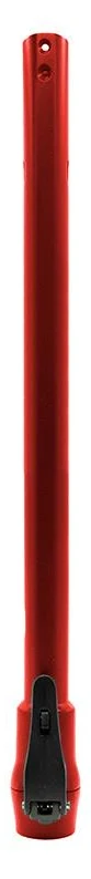 Mât de direction SmartGyro K2 rouge en vue complète, charnière et collier de base en pied Mât de direction SmartGyro K2 rouge en vue complète, charnière et collier de base en pied