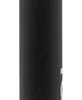 Mât de direction noir vu de face, base de pliage repliée en bas du tube Mât de direction noir vu de face, base de pliage repliée en bas du tube
