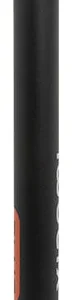 Mât pliable à tube rond avec base de pliage — 68,5 cm, collier à levier