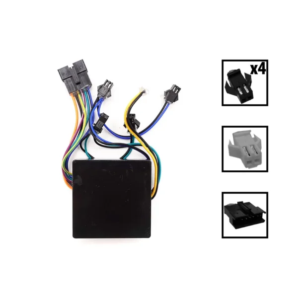 Module d'éclairage 12 V Kukirin G3 Pro et son faisceau à six départs détrompés Module d'éclairage 12 V Kukirin G3 Pro et son faisceau à six départs détrompés
