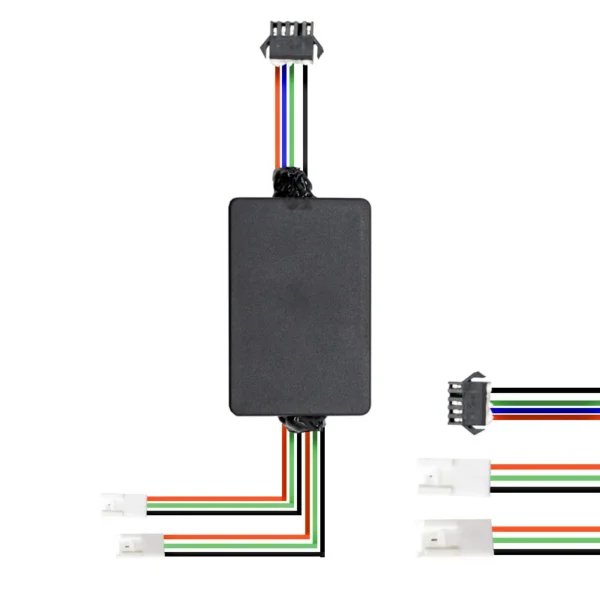 Module d'éclairage SmartGyro et ses faisceaux de sortie Module d'éclairage SmartGyro et ses faisceaux de sortie