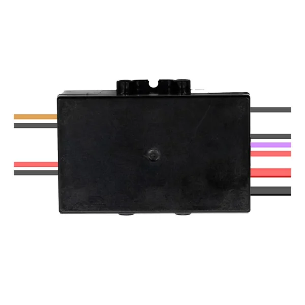 Module d'éclairage Dualtron Victor Luxury vu de face, départs du faisceau Module d'éclairage Dualtron Victor Luxury vu de face, départs du faisceau