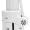 Module de pliage blanc de face, avec sa molette striée et son levier de serrage