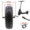 Moteur-roue arrière Ecoxtrem Bison, vue de face avec les cotes 155 mm, 94 mm et 230 mm indiquées par le schéma fournisseur