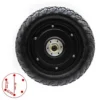 Moteur-roue arrière Ecoxtrem Bison, face opposée avec schéma de fixation du disque de frein : 6 trous, entraxe Ø 43 mm