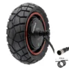 Moteur-roue arrière Ecoxtrem M41 Tank de trois quarts, pneu tout-terrain monté et câble de 40 cm