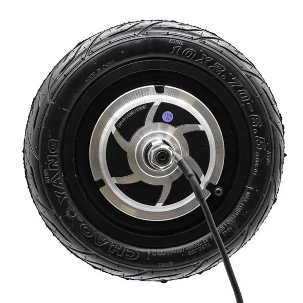 Moteur-roue arrière Hikerboy Foxtrot Plus vu de face côté disque Moteur-roue arrière Hikerboy Foxtrot Plus vu de face côté disque