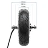 Moteur-roue arrière Hikerboy Foxtrot Plus vu de côté, largeur de 67 mm Moteur-roue arrière Hikerboy Foxtrot Plus vu de côté, largeur de 67 mm