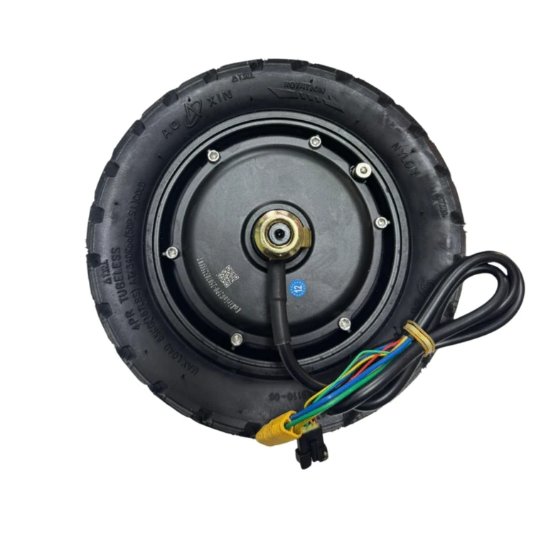 Moteur-roue Kukirin G2 Pro 2025, vue de la jante et de l’axe