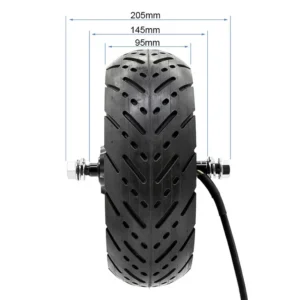 Moteur-roue Kukirin G4 — roue complète, pneu tubeless 90/65-6.5 monté