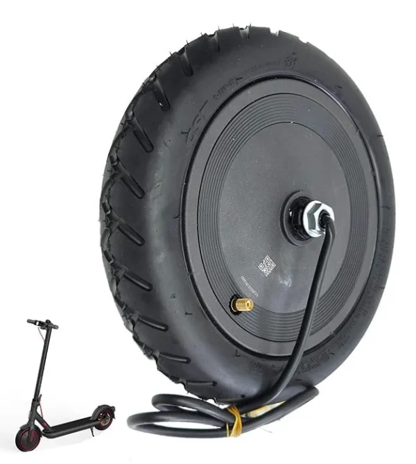 Roue arrière motrice complète pour trottinette Xiaomi Mi4 Roue arrière motrice complète pour trottinette Xiaomi Mi4