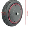 Plan coté de la roue arrière Mi4 Pro, 264 mm de diamètre Plan coté de la roue arrière Mi4 Pro, 264 mm de diamètre