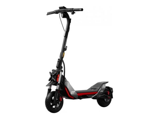 Ninebot ZT3 Pro E — vue de trois quarts avant, machine dépliée