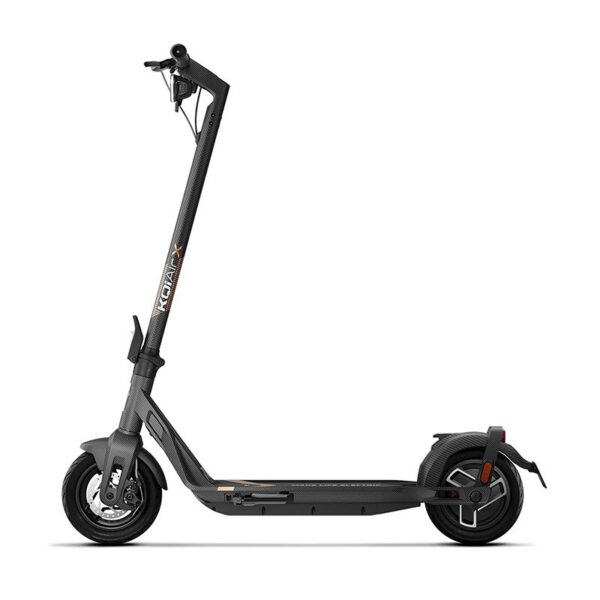 NIU KQi Air X — trottinette électrique en fibre de carbone, vue de profil NIU KQi Air X — trottinette électrique en fibre de carbone, vue de profil