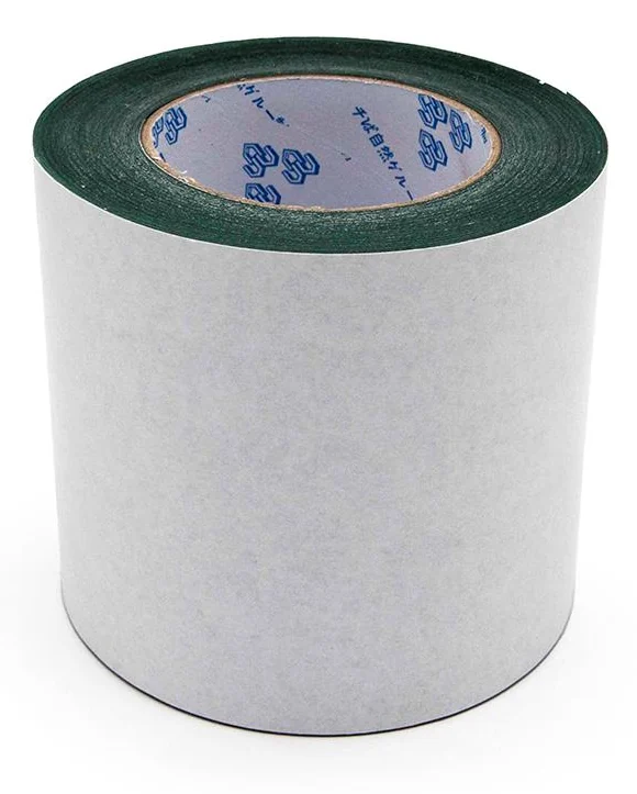 Rouleau de papier isolant vu de face