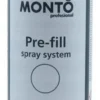 Bombe de peinture aérosol de 375 ml gris métallisé