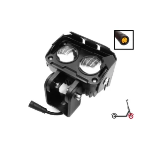 Phare avant Kukirin G3 Pro — double optique à lentille, collier orientable