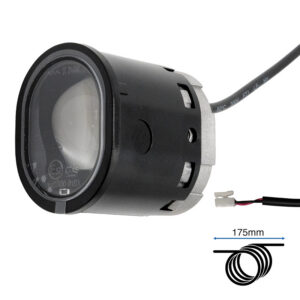 Phare avant — Ninebot ZT3 Pro, optique homologuée R149, câble 175 mm
