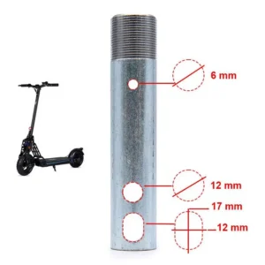 Pivot de direction Ecoxtrem Bison — tube fileté 150 mm, Ø 30 mm