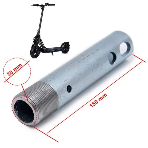 Tube de pivot Ecoxtrem Bison en perspective, 150 mm de long et 30 mm de diamètre Tube de pivot Ecoxtrem Bison en perspective, 150 mm de long et 30 mm de diamètre