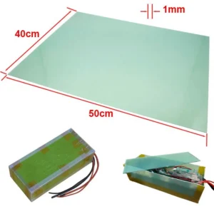 Plaque de fibre de verre isolante 50 × 40 cm — épaisseur 1 mm