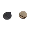 Plaquettes de frein semi-métalliques 21,2 mm vues de face et de dos Plaquettes de frein semi-métalliques 21,2 mm vues de face et de dos