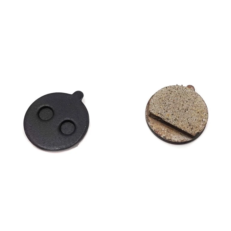Plaquettes de frein semi-métalliques 21,2 mm vues de face et de dos