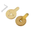 Paire de plaquettes de frein semi-métalliques rondes 33 x 22 mm pour Kukirin G2 Pro