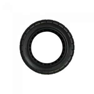 Pneu plein 10 × 2,75-6,5 semi off-road — increvable, Ø 242 mm