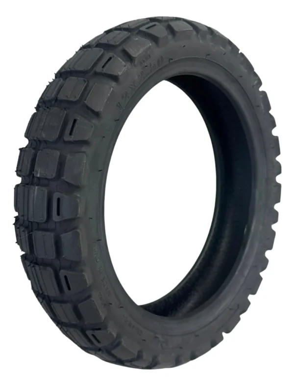 Pneu tubeless 12 x 2,5 à crampons pour trottinette électrique Pneu tubeless 12 x 2,5 à crampons pour trottinette électrique