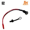 Port de charge Kukirin G2, embase de charge et son capuchon de protection