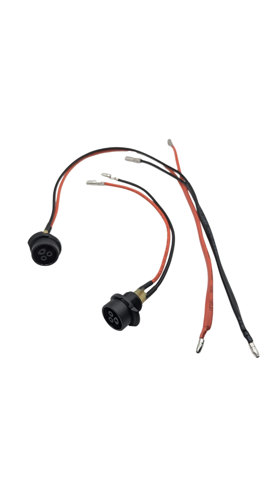 Port de charge Dualtron Thunder 2 — embase trois broches et son faisceau Port de charge Dualtron Thunder 2 — embase trois broches et son faisceau