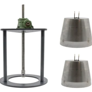 Presse manuelle pour montage de pneus pleins — 60 cm, quatre cônes