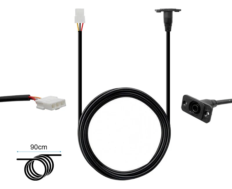 Prise de charge d'origine Ninebot Max G3 avec son cordon de 90 cm