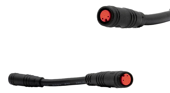 Adaptateur étanche M6 vers M8 à 2 broches pour trottinette
