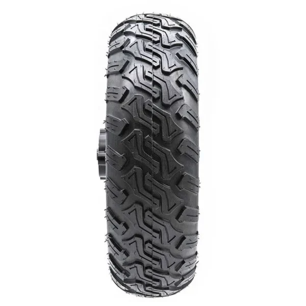 Pneu tout-terrain 85/65-6,5 de la roue avant Ecoxtrem Bison vu de profil
