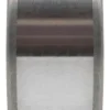 Roulement vu de profil : tranche haute de la bague extérieure, surface rectifiée et arêtes chanfreinées Roulement vu de profil : tranche haute de la bague extérieure, surface rectifiée et arêtes chanfreinées