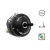 Moteur avant Rovoron R7, moyeu brushless vu de trois quarts Moteur avant Rovoron R7, moyeu brushless vu de trois quarts