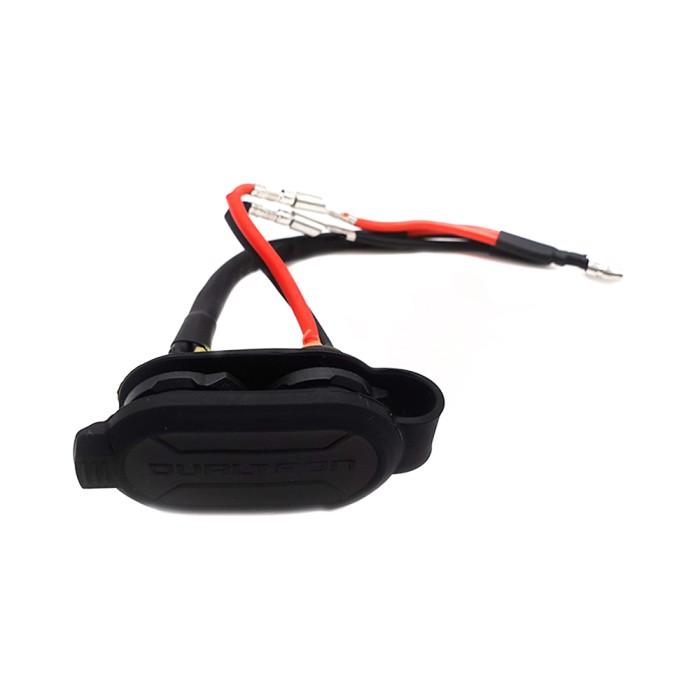 Port de charge Rovoron R7, capot caoutchouc refermé