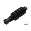 Suspension arrière Rovoron R7, amortisseur à ressort vu de trois quarts