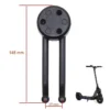 Support droit de garde-boue Ecoxtrem Bison coté à 148 mm, entraxe de 27 mm Support droit de garde-boue Ecoxtrem Bison coté à 148 mm, entraxe de 27 mm