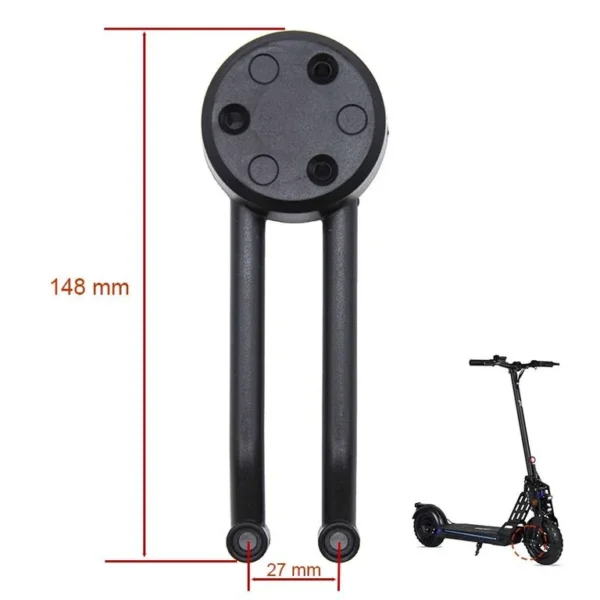Support droit de garde-boue Ecoxtrem Bison coté à 148 mm, entraxe de 27 mm Support droit de garde-boue Ecoxtrem Bison coté à 148 mm, entraxe de 27 mm