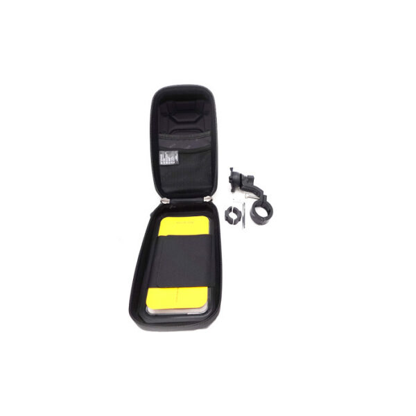 Support ouvert, rangement d'un demi-litre sous le téléphone Support ouvert, rangement d'un demi-litre sous le téléphone