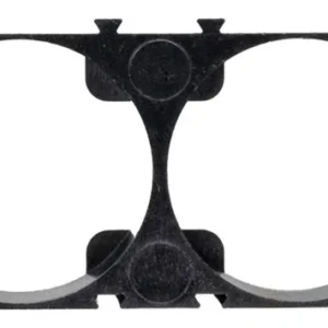 Supports plastiques pour cellules 21700 en 1×3 — lot de 10