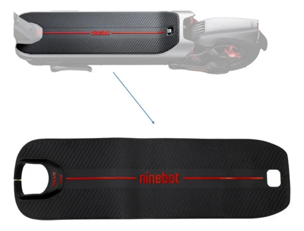 Découpe du tapis antidérapant avant Ninebot Max G3 Découpe du tapis antidérapant avant Ninebot Max G3